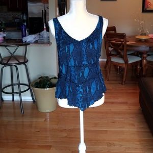 Express Ruffled Tank